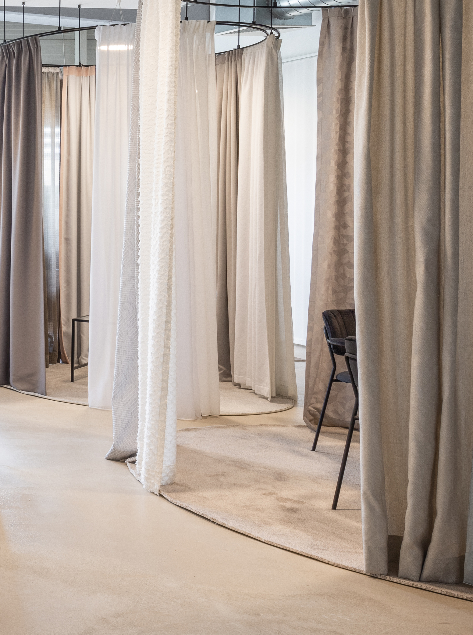 Curtain Services Showroom