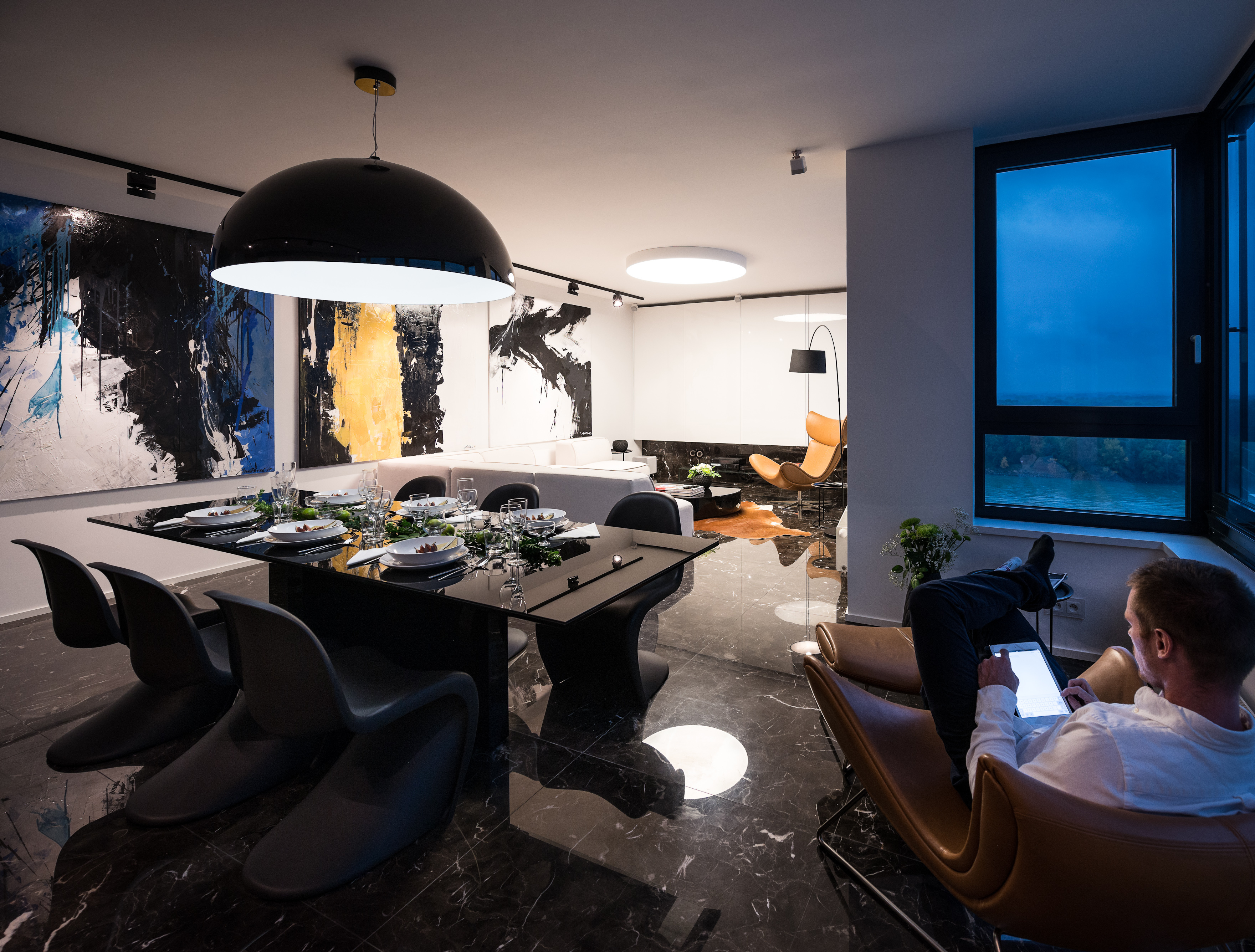 Luxus-Apartment mit einem Schlafzimmer Riverpark