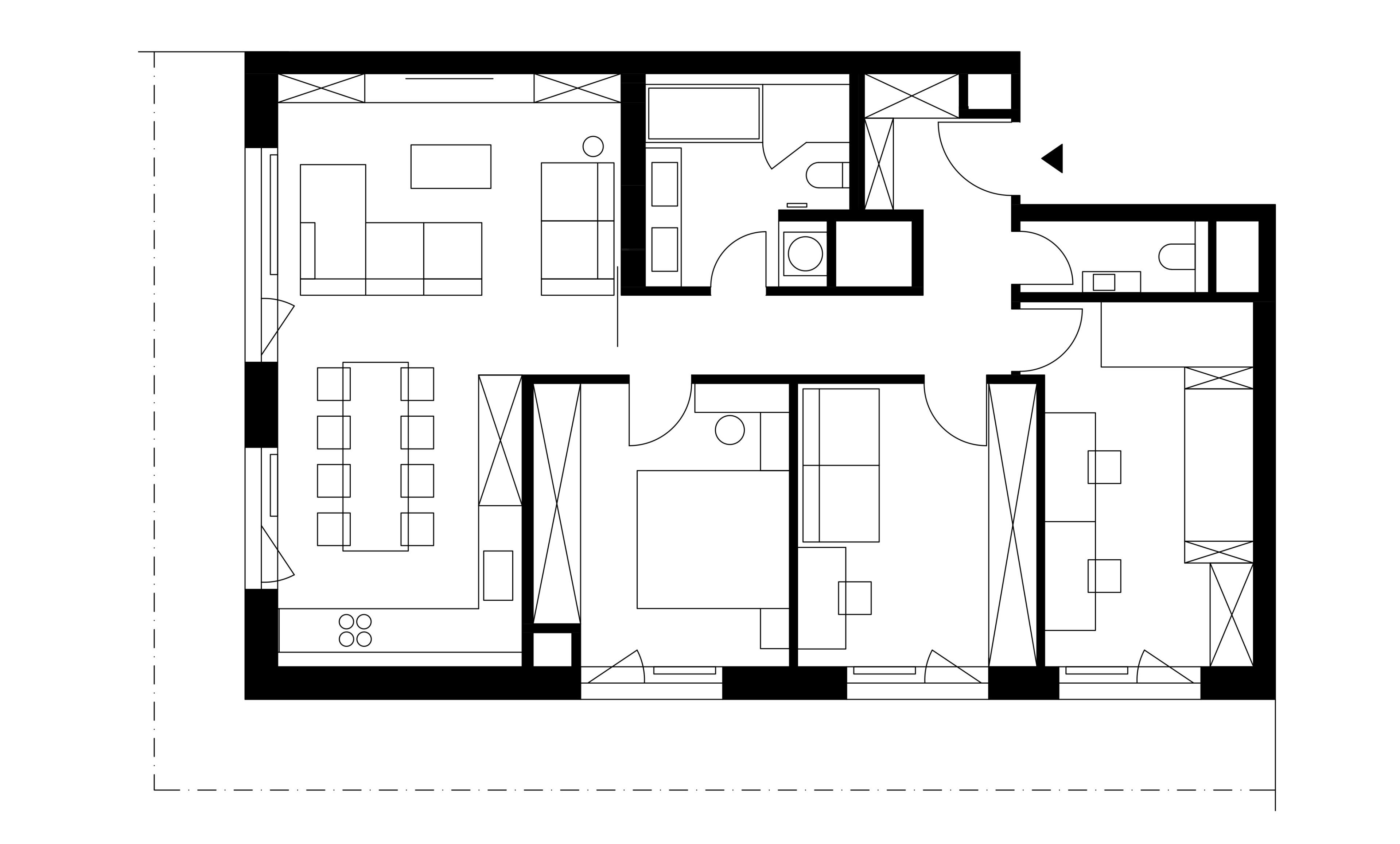 Konservative Wohnung