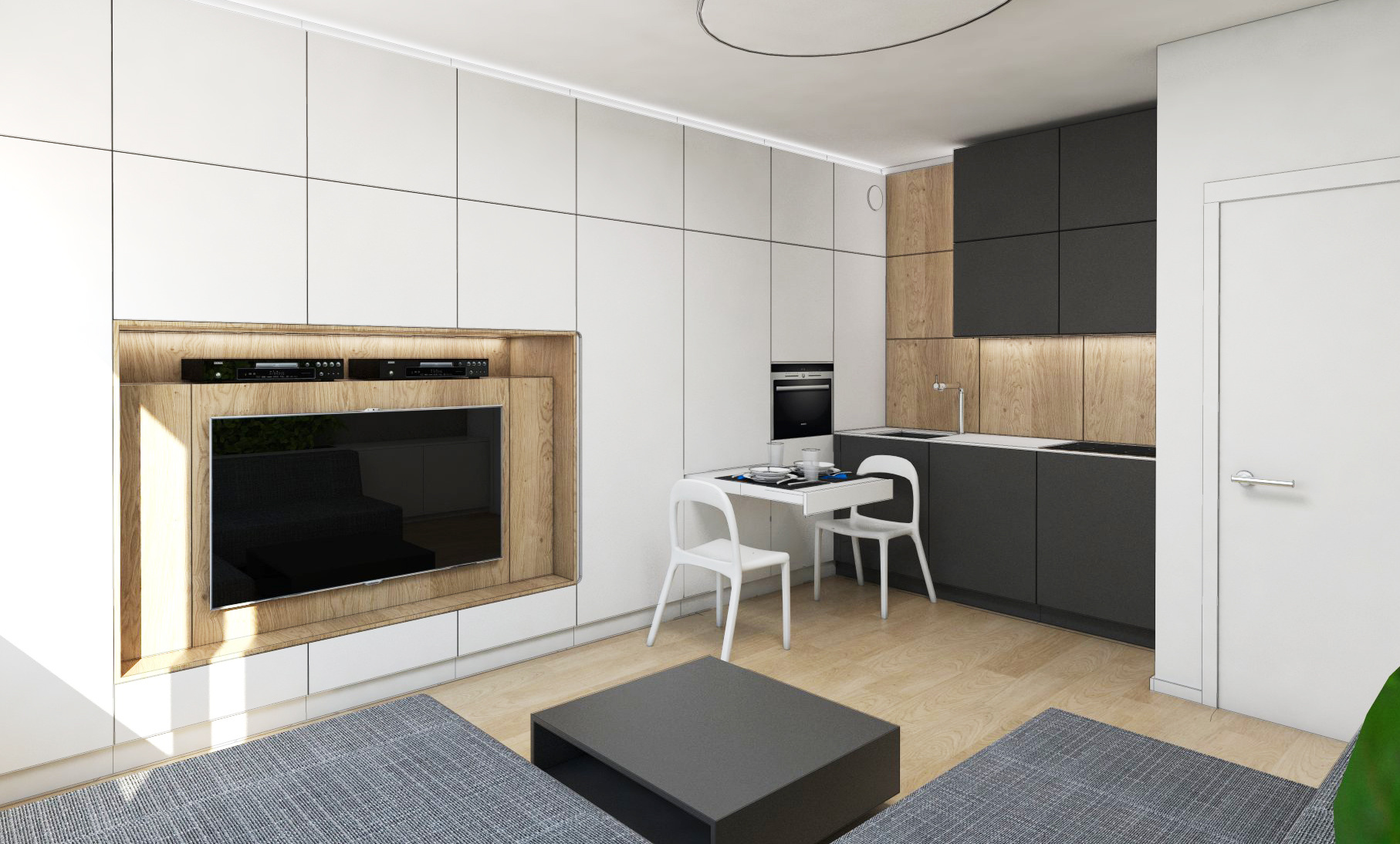 Umbau einer Wohnung im Plattenbau