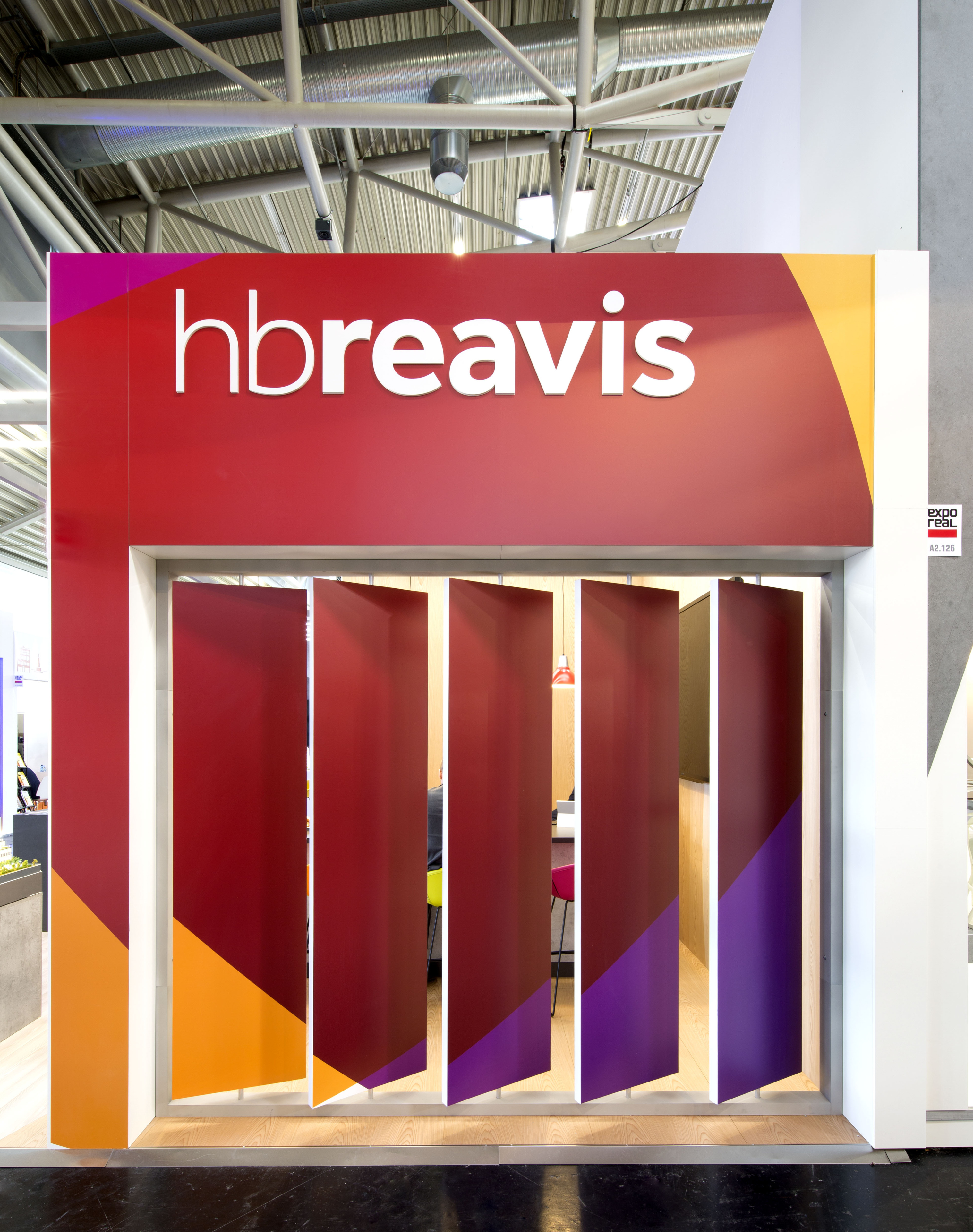 Messestand HB Reavis Expo Real
