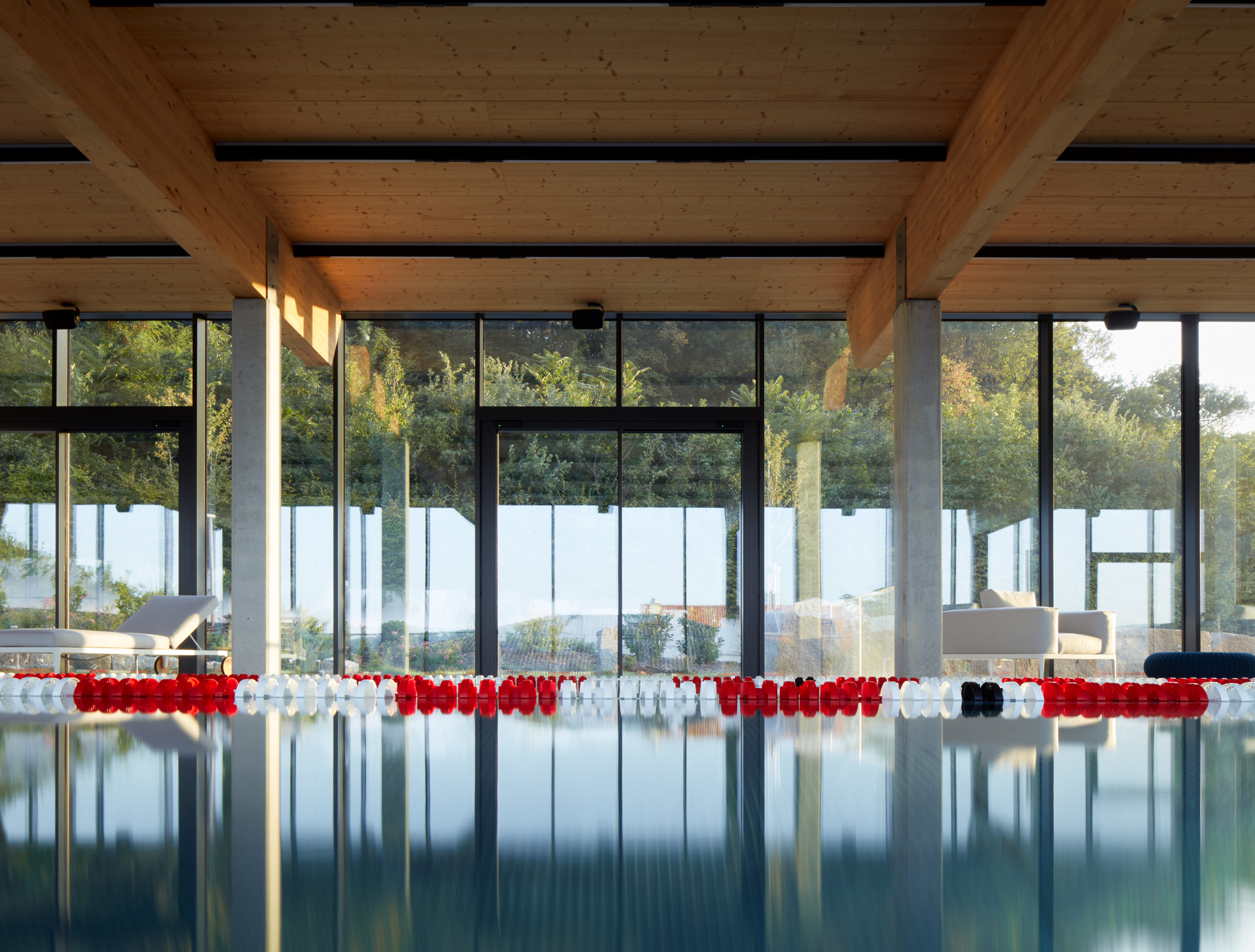 Privater Pool Gary Hall Center
